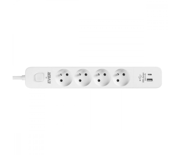 Ever Protect - 4 gniazda USB-A USB-C 1,5m - 1267329 - zdjęcie
